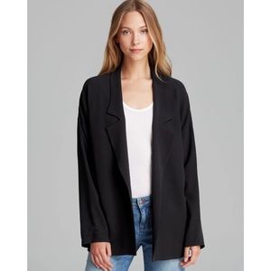 Eileen Fisher silk boyfriend blazer, Size XS
